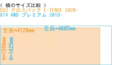 #DS3 クロスバック E-TENSE 2020- + XT4 AWD プレミアム 2018-